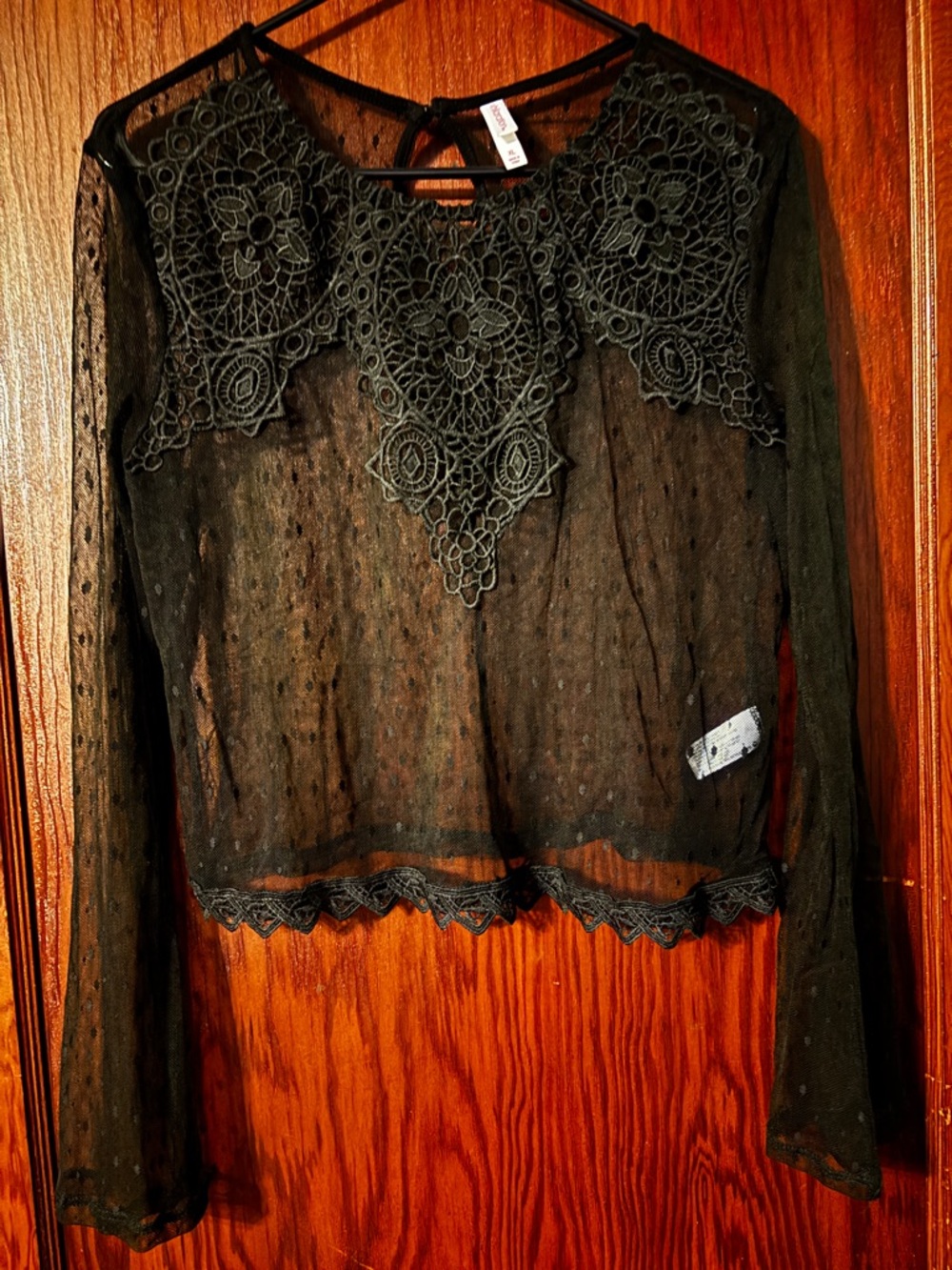 Xhilaration Lace Top, Size XL, NWOT